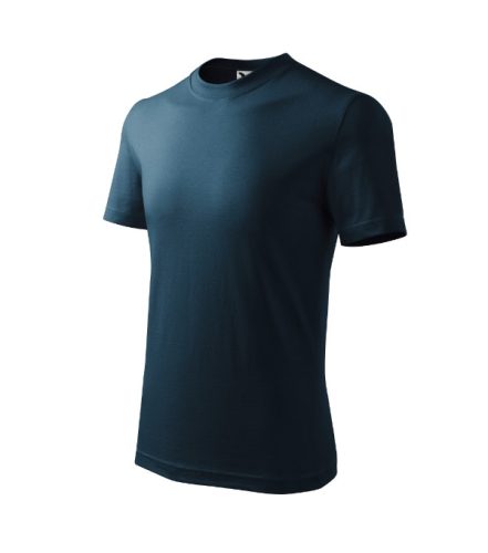 Malfini Classic - kerek nyakú gyerek póló - Tengerészkék - 110 cm/4 éves