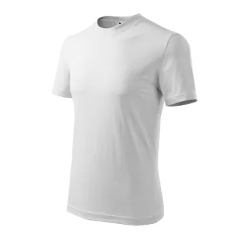 Malfini Classic - kerek nyakú unisex póló - Fehér - S