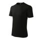 Malfini Classic - kerek nyakú unisex póló - Fekete - M