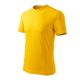 Malfini Classic - kerek nyakú unisex póló - Sárga - S