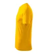 Malfini Classic - kerek nyakú unisex póló - Sárga - S