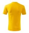 Malfini Classic - kerek nyakú unisex póló - Sárga - S