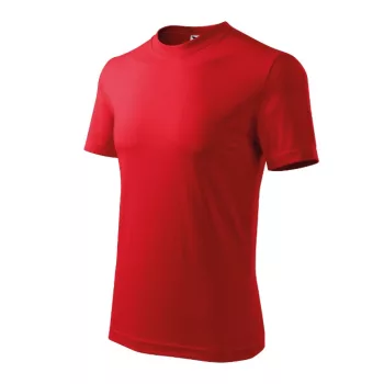Malfini Classic - kerek nyakú unisex póló - Piros - L