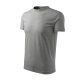 Malfini Classic - kerek nyakú unisex póló - Sötétszürke melírozott - S