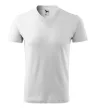 Malfini V-neck - V nyakú unisex póló - Fehér - 2XL