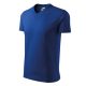 Malfini V-neck - V nyakú unisex póló - Királykék - 2XL