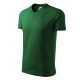 Malfini V-neck - V nyakú unisex póló - Üvegzöld - 2XL
