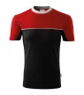 Rimeck Colormix - kerek nyakú unisex póló - Fekete - M