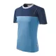 Rimeck Colormix - kerek nyakú unisex póló - Azúrkék - S