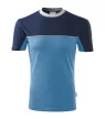 Rimeck Colormix - kerek nyakú unisex póló - Azúrkék - 3XL
