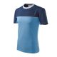 Rimeck Colormix - kerek nyakú unisex póló - Azúrkék - 4XL
