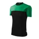Rimeck Colormix - kerek nyakú unisex póló - Fűzöld - S