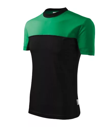 Rimeck Colormix - kerek nyakú unisex póló - Fűzöld - 2XL