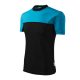 Rimeck Colormix - kerek nyakú unisex póló - Türkiz - S