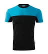 Rimeck Colormix - kerek nyakú unisex póló - Türkiz - 4XL