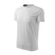 Malfini Heavy - kerek nyakú unisex póló - Világosszürke melírozott - S