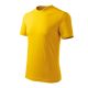 Malfini Heavy - kerek nyakú unisex póló - Sárga - S