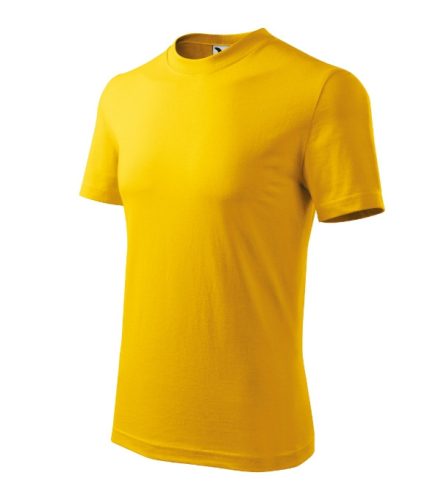 Malfini Heavy - kerek nyakú unisex póló - Sárga - XL