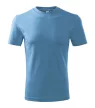 Malfini Heavy - kerek nyakú unisex póló - Azúrkék - S