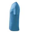 Malfini Heavy - kerek nyakú unisex póló - Azúrkék - S