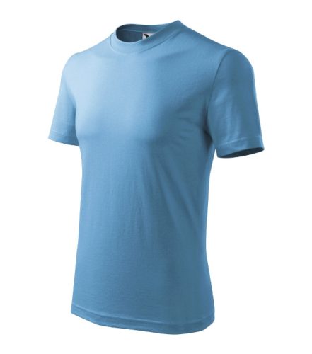 Malfini Heavy - kerek nyakú unisex póló - Azúrkék - M