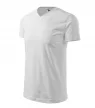 Malfini Heavy V-neck - V nyakú unisex póló - Fehér - S