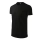 Malfini Heavy V-neck - V nyakú unisex póló - Fekete - S