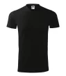 Malfini Heavy V-neck - V nyakú unisex póló - Fekete - M