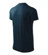 Malfini Heavy V-neck - V nyakú unisex póló - Tengerészkék - S
