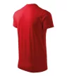Malfini Heavy V-neck - V nyakú unisex póló - Piros - S