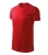 Malfini Heavy V-neck - V nyakú unisex póló - Piros - 2XL