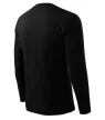 Malfini Long Sleeve - kerek nyakú, hosszú ujjú unisex póló - Fekete - XL