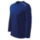 Malfini Long Sleeve - kerek nyakú, hosszú ujjú unisex póló - Királykék - 2XL
