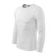 Malfini Fit-T LS - kerek nyakú, hosszú ujjú férfi póló - Fehér - L
