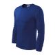 Malfini Fit-T LS - kerek nyakú, hosszú ujjú férfi póló - Királykék - S
