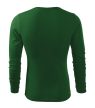 Malfini Fit-T LS - kerek nyakú, hosszú ujjú férfi póló - Üvegzöld - M