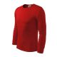 Malfini Fit-T LS - kerek nyakú, hosszú ujjú férfi póló - Piros - XL