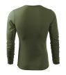 Malfini Fit-T LS - kerek nyakú, hosszú ujjú férfi póló - Khaki - L