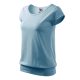 Malfini City - kerek nyakú női póló - Égszínkék - 2XL