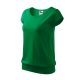 Malfini City - kerek nyakú női póló - Fűzöld - 2XL