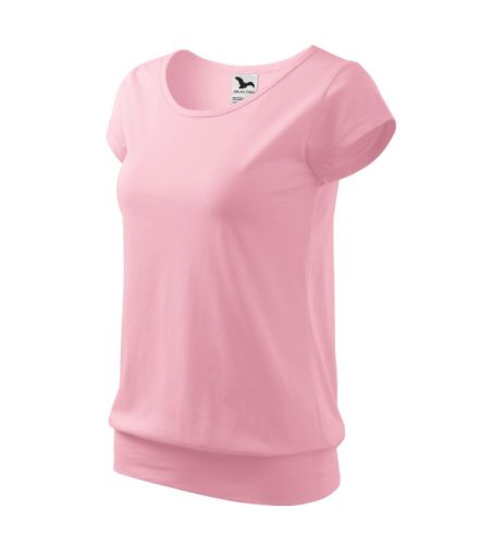 Malfini City - kerek nyakú női póló - Rózsaszín - 2XL