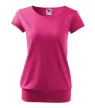 Malfini City - kerek nyakú női póló - Bíborszín - 2XL