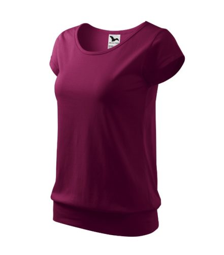 Malfini City - kerek nyakú női póló - Rododendron - 2XL