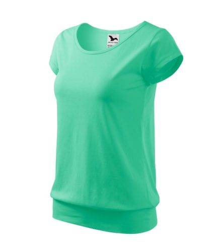 Malfini City - kerek nyakú női póló - Menta - 2XL
