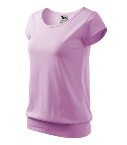 Malfini City - kerek nyakú női póló - Orchidea - 2XL
