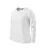 Malfini Fit-T LS - kerek nyakú, hosszú ujjú gyerek póló - Fehér - 110 cm/4 éves
