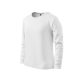 Malfini Fit-T LS - kerek nyakú, hosszú ujjú gyerek póló - Fehér - 110 cm/4 éves