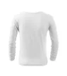 Malfini Fit-T LS - kerek nyakú, hosszú ujjú gyerek póló - Fehér - 110 cm/4 éves