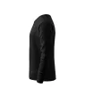 Malfini Fit-T LS - kerek nyakú, hosszú ujjú gyerek póló - Fekete - 158 cm/12 éves