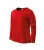 Malfini Fit-T LS - kerek nyakú, hosszú ujjú gyerek póló - Piros - 110 cm/4 éves